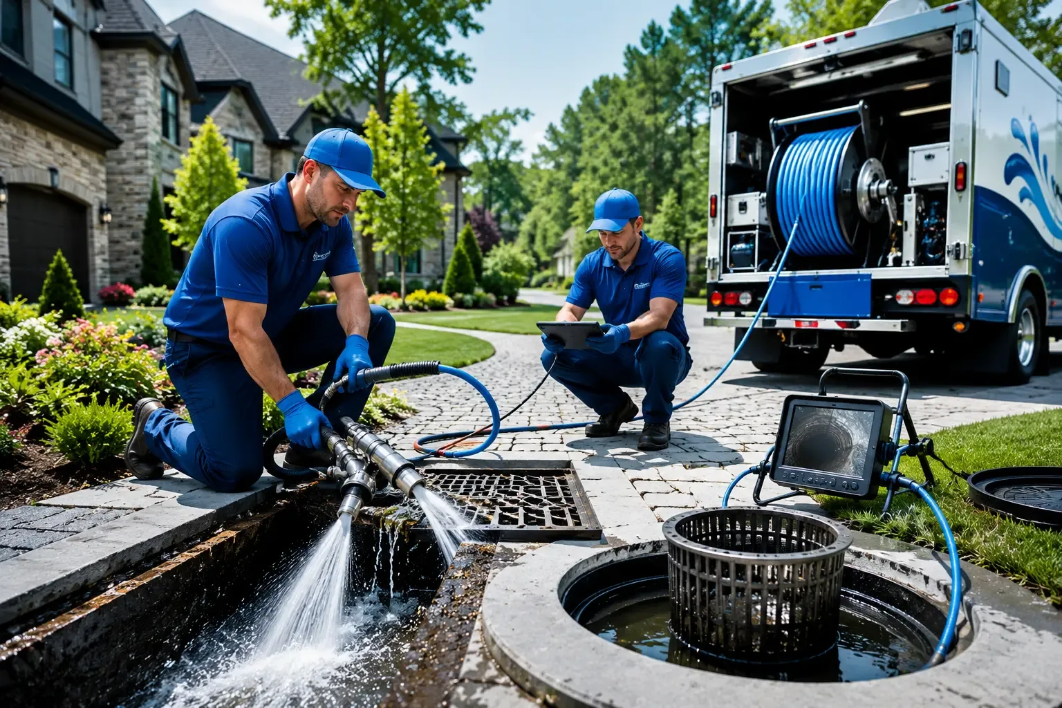 Local outdoor drain cleaning professionals in Williamstown, VT